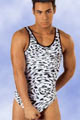 Lingerie Homme Débardeur Zèbre