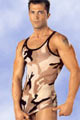Lingerie Homme Débardeur Camouflage Désert