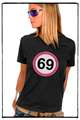 Jeux et Cadeaux T-Shirt 69 - Femme,