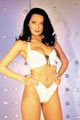 Bikini � lacets en latex