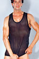 D�bardeur Bandes Homme - Noir