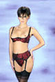 Ensemble Brillant Seins Ouverts