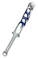 Gode � Veines Bleues et Manche Incassable en Pyrex