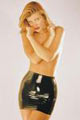 Mini jupe latex