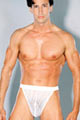 Slip Bandes Homme - Blanc