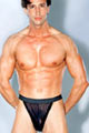 Slip Bandes Homme - Noir