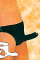 Slip Gode Latex � Gode pour Homme