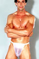 String Voile V Homme - Blanc