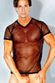 T-Shirt Voile Homme - Noir