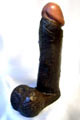 Vacu Lock Realistic Black Cock